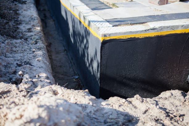 Residential Waterproofing installation at a Woodbine, NJ home by SJ Waterproofing Pros