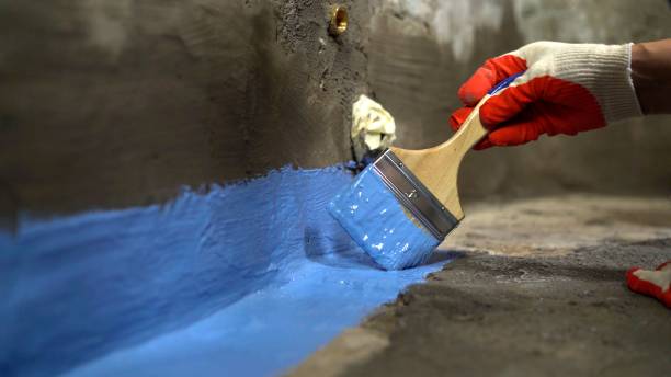 SJ Waterproofing Pros commercial waterproofing team near Woodbine, NJ